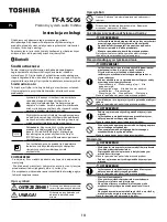 Preview for 18 page of Toshiba TY-ASC66 Operation Manual