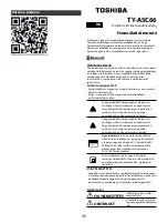 Preview for 35 page of Toshiba TY-ASC66 Operation Manual