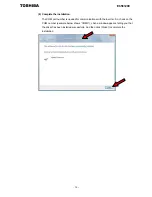 Preview for 16 page of Toshiba USB001Z Instruction Manual