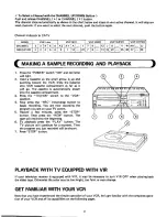 Preview for 11 page of Toshiba V-S46 Owner'S Manual