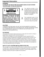 Preview for 2 page of Toshiba Video Monitor CM1310A Owner'S Manual