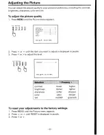 Preview for 6 page of Toshiba Video Monitor CM1310A Owner'S Manual