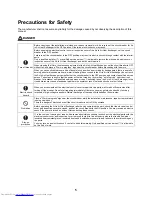 Preview for 6 page of Toshiba VN-M1000HE Service Manual