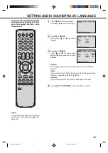 Preview for 43 page of Toshiba VTD1552 User Manual