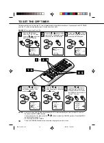 Preview for 20 page of Toshiba VTV21FL3 Operating Instructions Manual