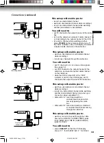 Preview for 13 page of Toshiba W-422 Owner'S Manual