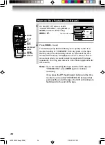 Preview for 24 page of Toshiba W-422 Owner'S Manual