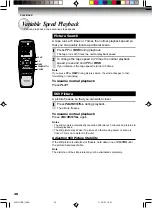 Preview for 20 page of Toshiba W-515 Owner'S Manual