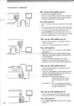 Preview for 12 page of Toshiba W-603 Owner'S Manual