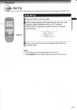 Preview for 13 page of Toshiba W-603 Owner'S Manual