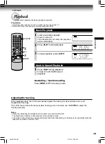 Preview for 19 page of Toshiba W-604 Owner'S Manual