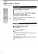 Preview for 20 page of Toshiba W-607 Owner'S Manual