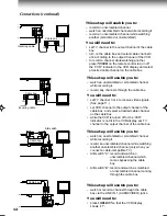 Preview for 12 page of Toshiba W-622 Owner'S Manual