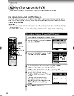 Preview for 16 page of Toshiba W-622 Owner'S Manual