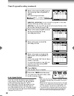 Preview for 26 page of Toshiba W-622 Owner'S Manual