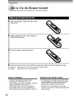 Preview for 10 page of Toshiba W-707 Owner'S Manual