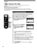 Preview for 26 page of Toshiba W-707 Owner'S Manual