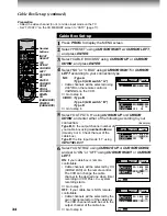 Preview for 34 page of Toshiba W-707 Owner'S Manual