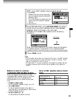 Preview for 39 page of Toshiba W-707 Owner'S Manual