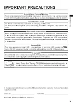 Preview for 6 page of Toshiba W-707 Service Manual