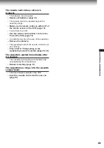 Preview for 48 page of Toshiba W-707 Service Manual