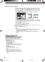 Preview for 34 page of Toshiba W-717 Owner'S Manual