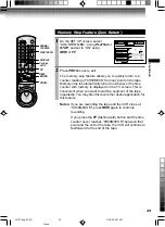 Preview for 23 page of Toshiba W-727 Owner'S Manual