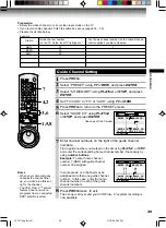 Preview for 29 page of Toshiba W-727 Owner'S Manual