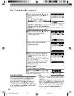 Preview for 26 page of Toshiba W522CG Owner'S Manual