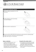 Preview for 10 page of Toshiba W603C Owner'S Manual