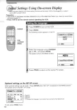 Preview for 14 page of Toshiba W603C Owner'S Manual