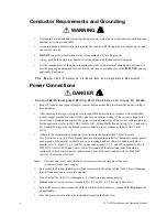 Preview for 12 page of Toshiba W7 Series Installation And Operation Manual