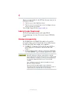 Preview for 4 page of Toshiba Z930-Landis-PT235U-0600CWG1 User Manual