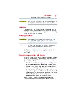 Preview for 41 page of Toshiba Z930-Landis-PT235U-0600CWG1 User Manual