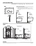 Preview for 3 page of Toto AP WASHLET CWT4263084CMFG Quick Start Manual