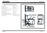 Preview for 4 page of Toto CS320 Series Manual