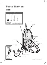 Preview for 12 page of Toto CS767CRV Instruction Manual