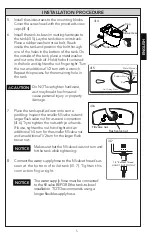 Preview for 5 page of Toto CST436 Installation And Owner'S Manual