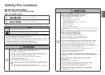 Preview for 3 page of Toto NEOREST AC SN996MX CWT996CEMFX Instruction Manual