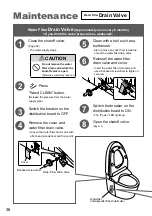 Preview for 37 page of Toto NEOREST DH TCF9575 Series Instruction Manual