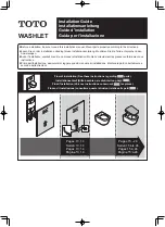 Toto WASHLET RG Installation Manual preview