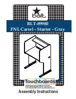 Touchboards balt BLT-89980 Assembly Instructions preview