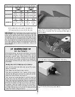 Preview for 9 page of Tower Hobbies CrazE Wing EP ARF Instruction Manual