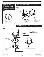 Preview for 28 page of Town & Country Fireplaces TCWS38 Installation And Operating Instructions Manual