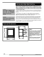 Preview for 28 page of Town & Country Fireplaces TCWS54ST SERIES D Installation And Operating Instructions Manual