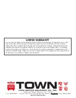 Preview for 17 page of Town Food Service Equipment Chinese Wok Owner'S Manual