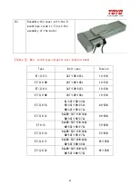 Preview for 26 page of Toyo Single Axis Series Installation Manual