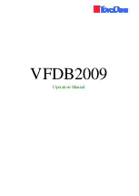 Preview for 1 page of TOYODenki VFDB2009 Series Operation Manual