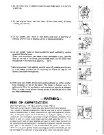 Preview for 4 page of Toyostove RCA-36 Operation And Maintenance Instructions