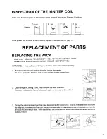 Preview for 12 page of Toyostove RSA-10 Operation And Maintenance Instructions